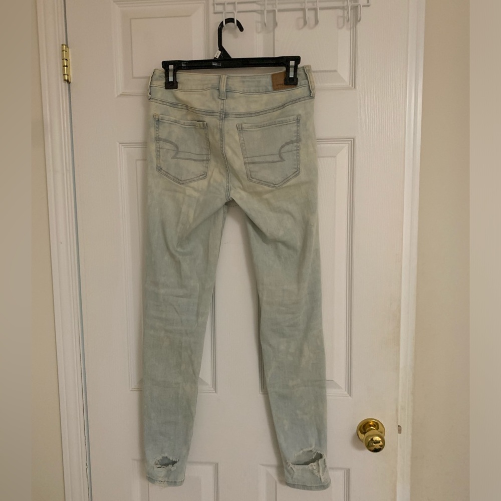 American Eagle ripped jeans